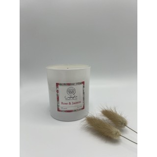Bougie Rose et Jasmin